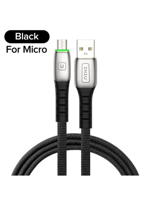 USB micro LED kábel flexibilis strapabíró