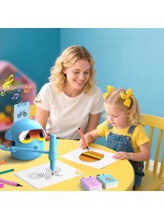 Interactive Drawing Robot for Children (Ages 3–9) - blue