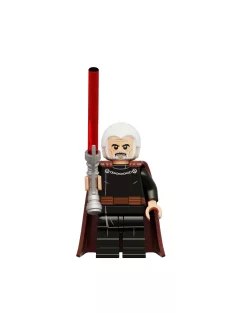 Count Dooku building blocktoy figure
