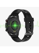 Smart Watch for Men, Bluetooth Call Custom Dial Full Touch Screen Waterproof, black