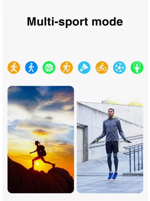 Smart Watch for Men, Bluetooth Call Custom Dial Full Touch Screen Waterproof, silver