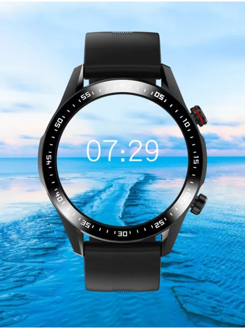 Smart Watch for Men, Bluetooth Call Custom Dial Full Touch Screen Waterproof, silver