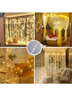 Fényfűzér, LED füzér 6m 