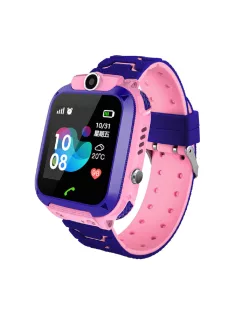 Q12 kids Smart Watch kid SOS Phone pink