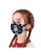 Gyerek maszk FFP2 (KN95) egészségügyi szájmaszk pandás-űrhajós