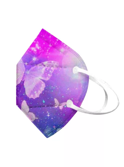 KN95 FFP2 kid health mouth mask Pink Butterfly