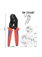 Crimping Pliers Kits Solar Tool Set with Crimper Stripper Cutter for MC2.5/4/6.0mm2 Connectors
