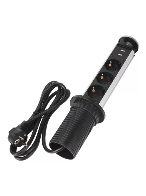 Kitchen Table Pop Up Retractable Electrical Socket Power