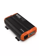 4000W inverter tiszta szinuszos DC 24V-ról AC 220V-ra dupla aljzattal, LED kijelzővel, távvezérlővel FCHAO