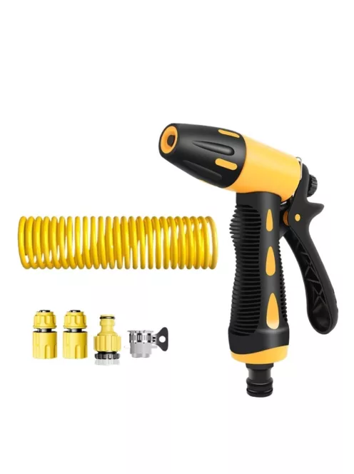 Garden irrigation hose nozzle spring hose can stretch garden hose nozzle car cleaning spring hose