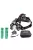 Rechargeable zoom led headlamp 2500 lumen