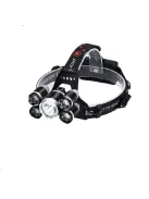Rechargeable zoom led headlamp 2500 lumen