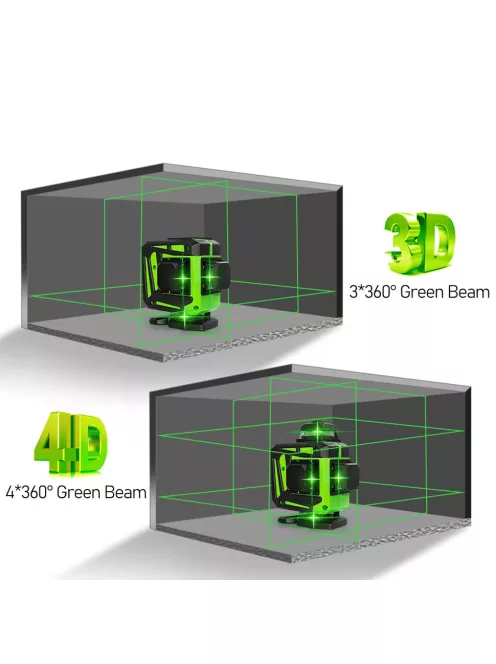 Lines Laser Level green line Self-leveling 360 Horizontal And Vertical Super Powerful green Beam Laser Level