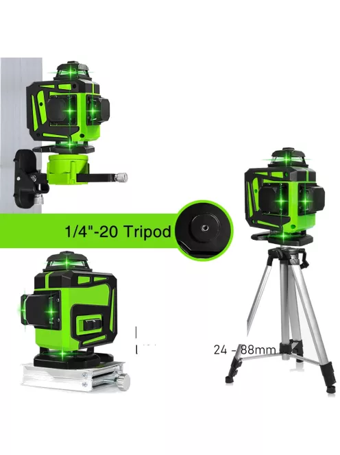 Lines Laser Level green line Self-leveling 360 Horizontal And Vertical Super Powerful green Beam Laser Level