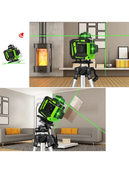 Lines Laser Level green line Self-leveling 360 Horizontal And Vertical Super Powerful green Beam Laser Level
