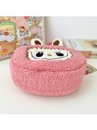 Labubu Plush Crossbody Bag, pink