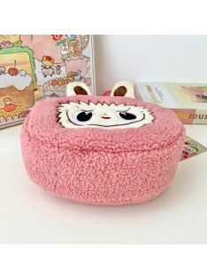 Labubu Plush Crossbody Bag, pink