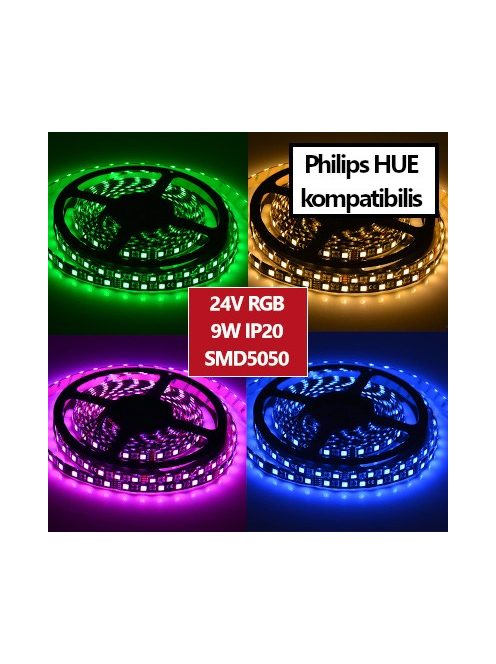 Philips Hue LED Strip compatible RGB LED Strip Light 5050 5 M 300 LED 24V