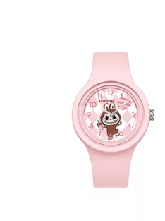 Labubu watch, pink