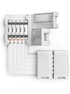 5 Pin 10mm 5050 L-Shape LED RGBW Light Strip Connectors
