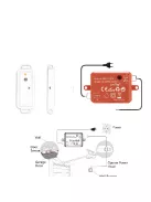 TUYA ZigBee Garage Door Wireless Sensor Opener