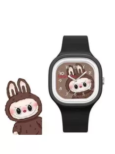 Labubu watch, black