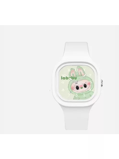 Labubu watch, white