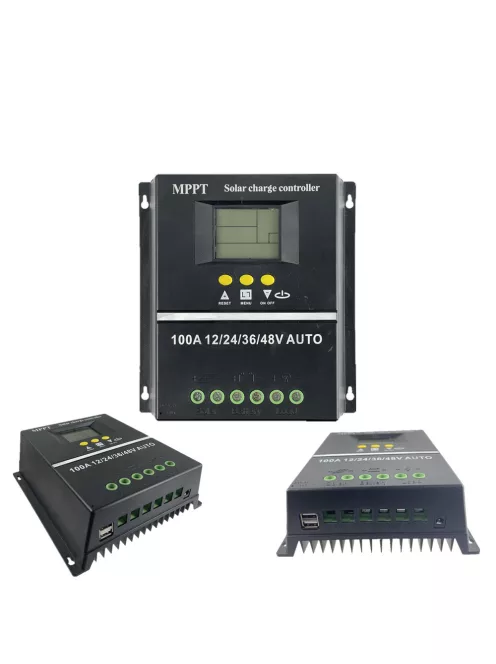 MPPT hybrid 100A solar charge controller 12V-48V
