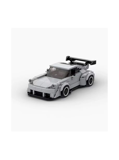 Porsche Kocka építő játék, versenyautó, 354 darabos