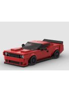 Dodge Challenger SRT Racing Car Sports Building Block, 391 pcs