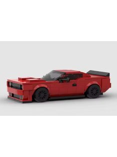   Dodge Challenger SRT Racing Car Sports Building Block, 391 pcs