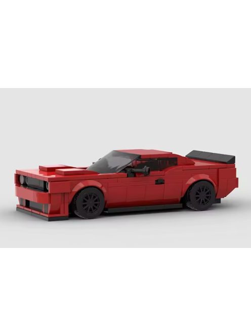 Dodge Challenger SRT Racing Car Sports Building Block, 391 pcs