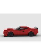 Dodge Challenger SRT Racing Car Sports Building Block, 391 pcs