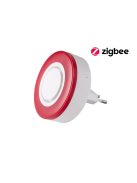 Zigbee Sziréna HEIMAN konnektor + beépített akkumulátor működéssel