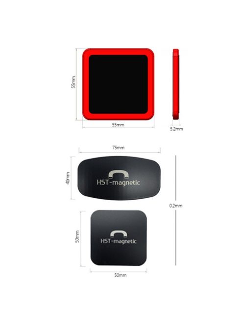 Magnetic Tablet / Mobile wall holder BLACK