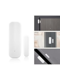   Tuya Zigbee Door Sensor Contact Sensor Open Closed Detector Smart Home Alarm Security Protection Work with Aleax Smart Life