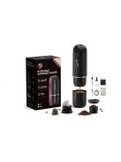 Mini 2-in-1 Italian Capsule Coffee Machine Fully Automatic Heating and Grinding Portable Outdoor Sports Tour