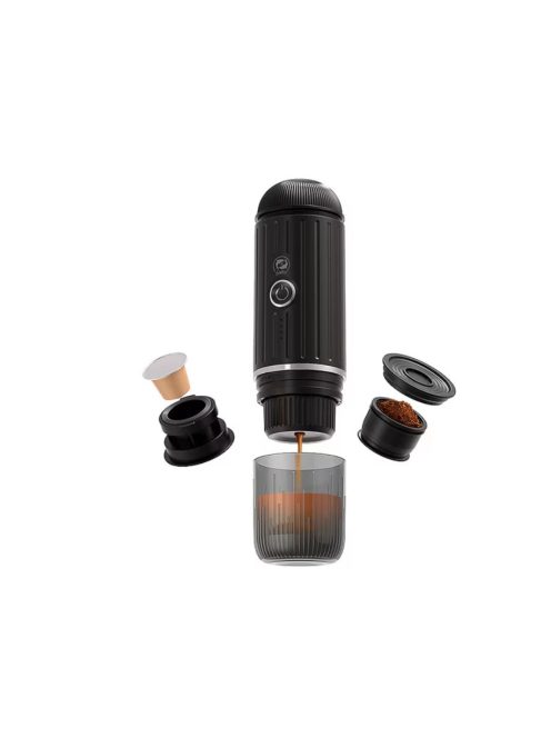 Mini 2-in-1 Italian Capsule Coffee Machine Fully Automatic Heating and Grinding Portable Outdoor Sports Tour