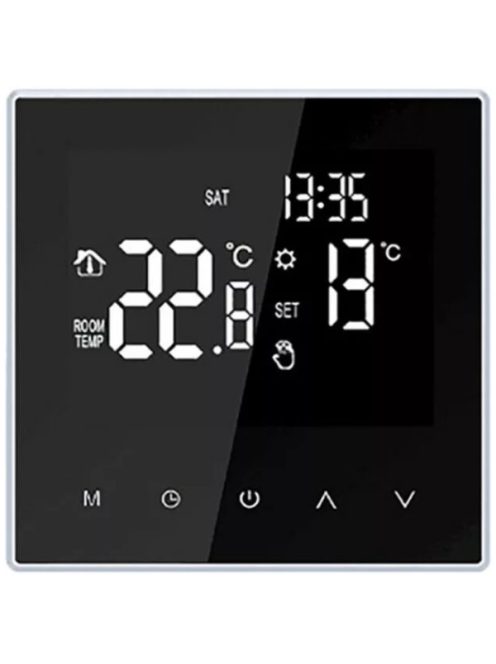 Tuya Smart Life Wifi Thermostat Mirror LCD Touch Screen for Electric/Water/Gas boiler warm floor