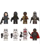 Mandalorian Movie set - building block toy figure - 8 pack