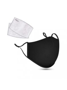   Adoult washable mask with active carbon filter Breathable Dustproof Filters Unisex