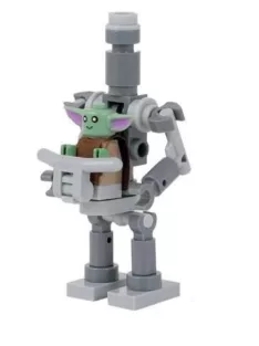 Yoda Robot IG-12 - building block toy figure