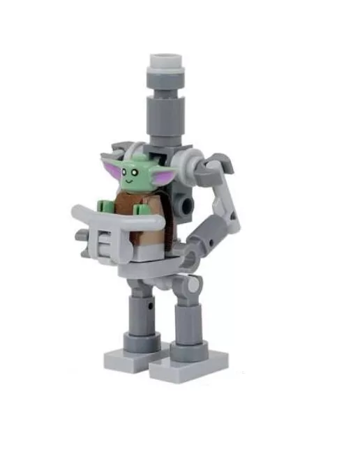 Yoda Robot IG-12 - building block toy figure