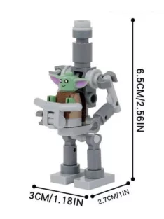 Yoda Robot IG-12 - building block toy figure