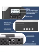 MPPT solar charge controller 100A MUST