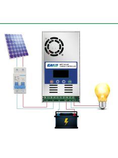 EASun MPPT 6048 60A napelemes töltésvezérlő