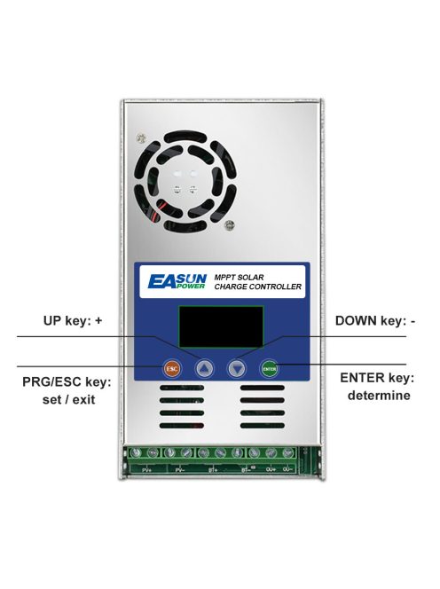 EASun MPPT 6048 60A napelemes töltésvezérlő