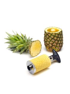Metal pineapple slicer