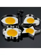 4pcs/set High quality Stainless Steel Fried Egg Mold Kitchen Tool Pancake Rings Cooking Egg Styling Tools Gadget.