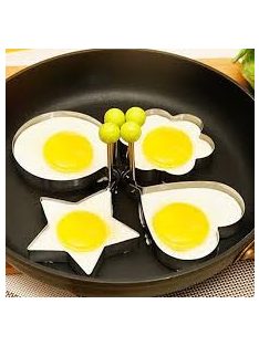   4pcs/set High quality Stainless Steel Fried Egg Mold Kitchen Tool Pancake Rings Cooking Egg Styling Tools Gadget.